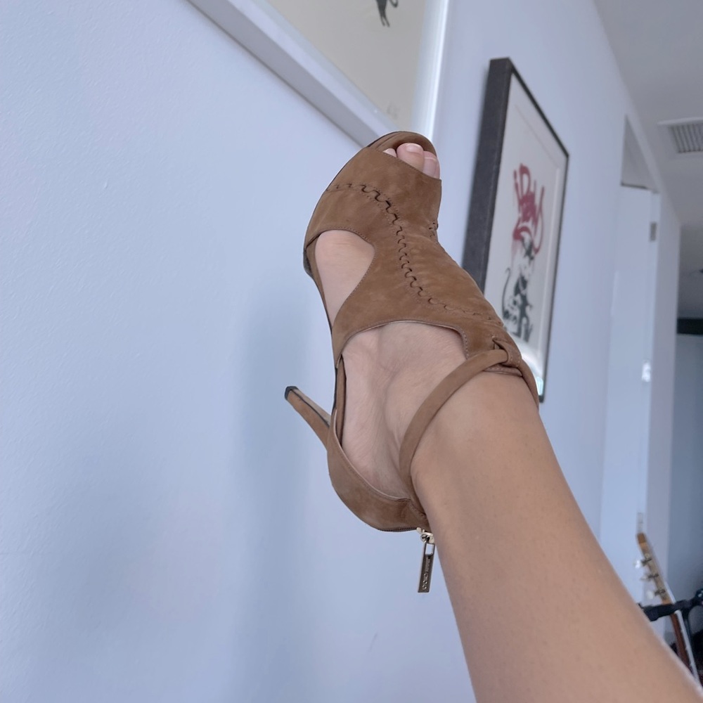 Jimmy Choo London heels beige